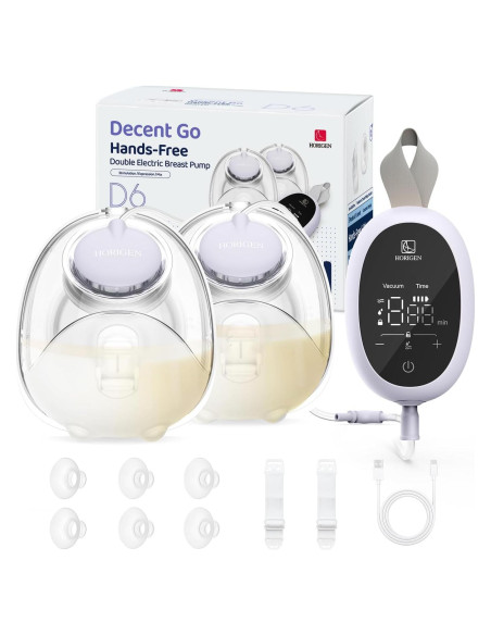 Extractor de Leche Eléctrico HORIGEN D6 Portátil 6oz 3 Modos Extractor de Leche Eléctrico HORIGEN D6 Portátil 6oz 3 Modos