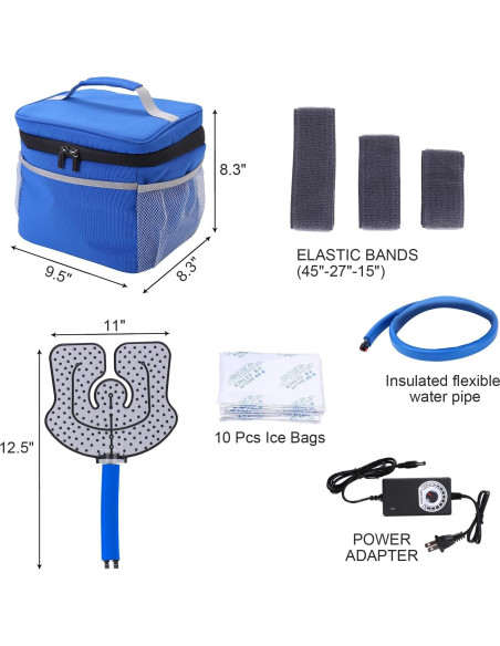 Máquina de Hielo Veanvoky para Terapia Fría con Almohadilla Universal Máquina de Hielo Veanvoky para Terapia Fría con Almohadilla Universal