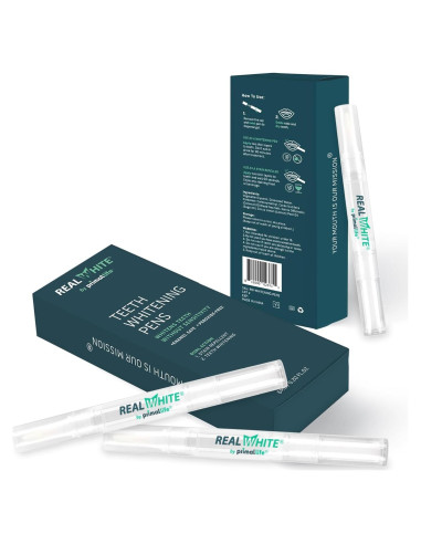 Bolígrafos Blanqueadores de Dientes Primal Life Orgánicos 3 Pzas