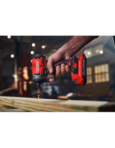 Kit Taladro y Destornillador Inalámbrico CRAFTSMAN V20 350W