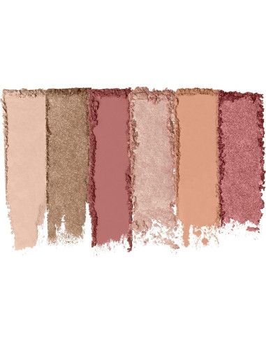 Paleta de Sombra de Ojos Mini Gilded Milani 6 Tonos Rosados