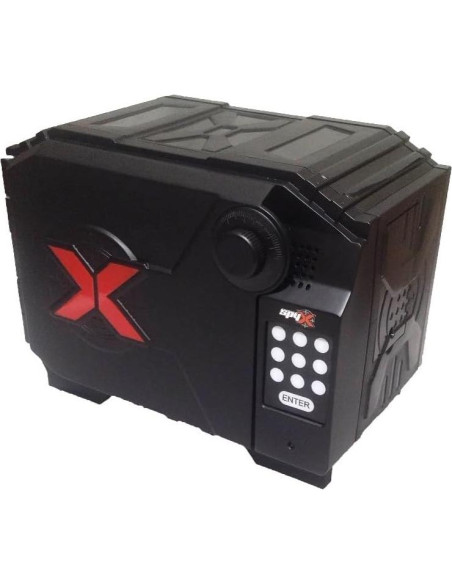 Caja Fuerte de Alarma SpyX para Niños - Gadget Espía 20x12x15cm Caja Fuerte de Alarma SpyX para Niños - Gadget Espía 20x12x15cm
