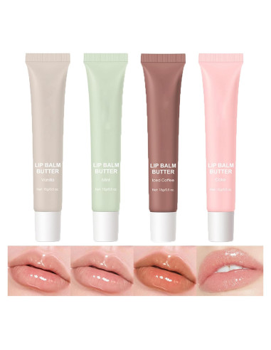 Bálsamo Labial Hidratante Dulele Mantequilla 4 Colores 108g