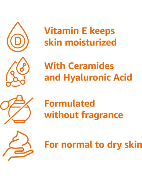 Limpiador Facial Hidratante Amazon Basics 355 ml Piel Normal/Seca Limpiador Facial Hidratante Amazon Basics 355 ml Piel Normal/Seca
