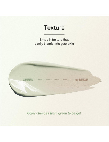 Crema CC Meebak Cica Lite 68g - Corrector Verde Hidratante
