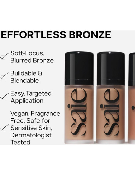 Bronceador Líquido Hidratante Saie Dew Bronze 11.34 g Bronceador Líquido Hidratante Saie Dew Bronze 11.34 g