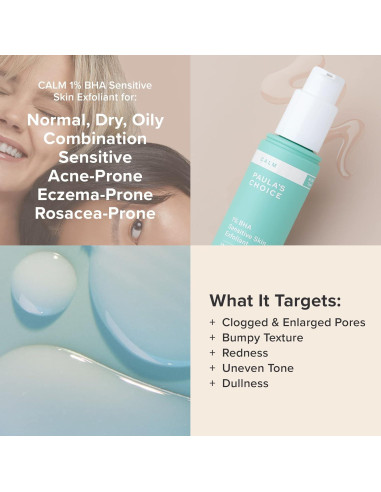 Exfoliante Líquido BHA 1% Paula's Choice 93.4ml Piel Sensible