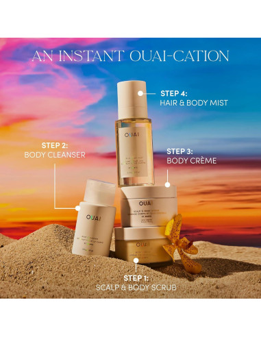 OUAI Jabón Corporal Hidratante St. Barts - 2 Unidades 85g/284g
