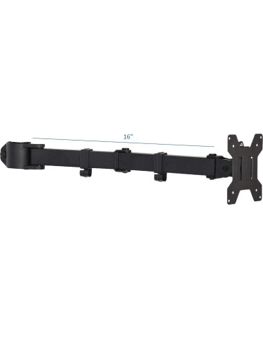 Soporte de Monitor VIVO Ajustable 1 Pantalla 13-27" Negro