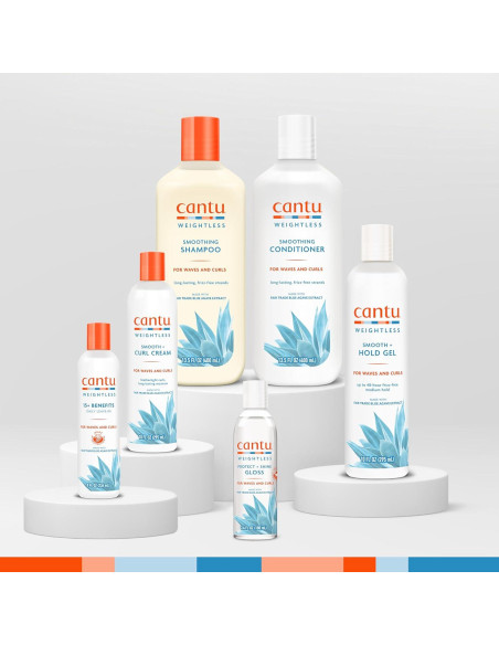 Spray Sin Peso Cantu 236.6 ml - Protección Calor 250C Spray Sin Peso Cantu 236.6 ml - Protección Calor 250C