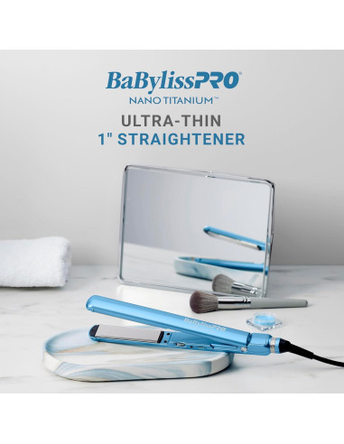 Plancha Alisadora BaBylissPRO 1" Ultra Delgada 25.4cm