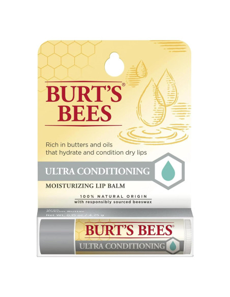 Bálsamo Labial Burt's Bees Ultra Hidratante 4 Piezas Bálsamo Labial Burt's Bees Ultra Hidratante 4 Piezas