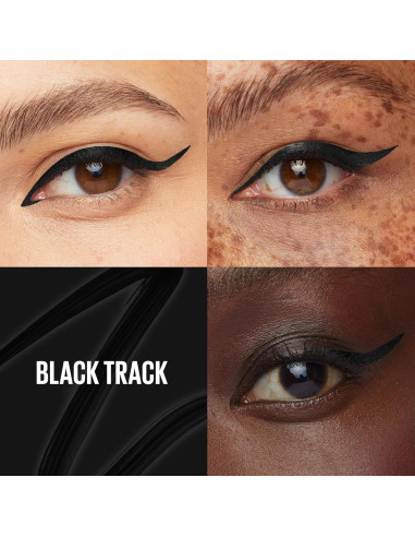 Delineador Líquido a Prueba de Agua Maybelline Trazado Negro 1.7g