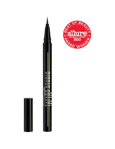 Delineador Líquido Maybelline Tattoo Studio Ink Pen Negro 1 Unidad