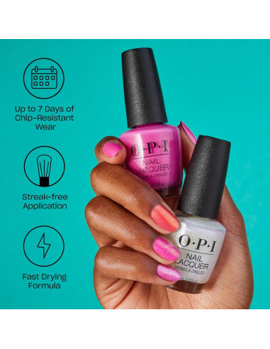 Esmalte de Uñas OPI Rosa Nude Claro 15ml Vegano Secado Rápido