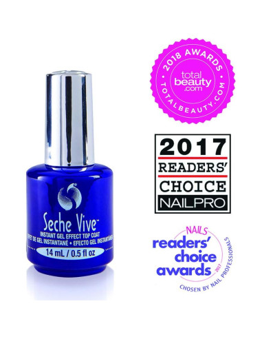 Seche Vive Top Coat Gel Efecto 14ml Secado Rápido