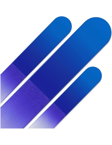 Set de 3 Limpiadores de Uñas de Cristal Mont Bleu - Doble Cara