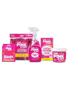 Kit de Limpieza para Baños The Pink Stuff - 5 Piezas
