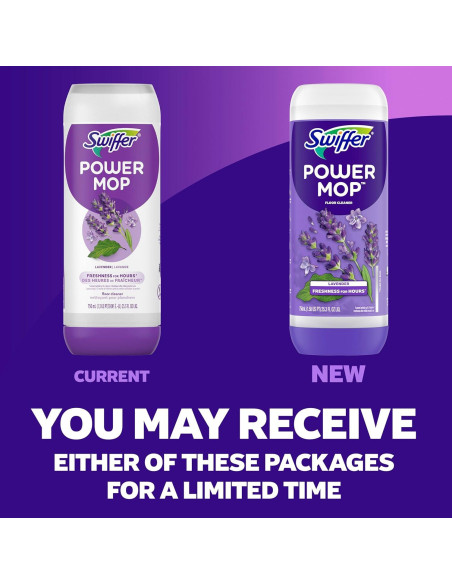 Solución de limpieza para pisos Swiffer PowerMop 3x748ml lavanda Solución de limpieza para pisos Swiffer PowerMop 3x748ml lavanda