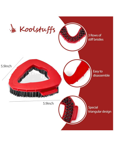 Cabezal de Cepillo de Fregar Koolstuffs 2 Pcs para EasyWring