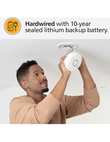 Detector de Humo Inteligente Kidde P4010ACS-WF, WiFi, 2 Unidades