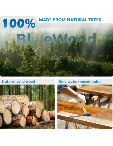 Conjunto Triángulo de Escalada BlueWood Pikler Madera Conjunto Triángulo de Escalada BlueWood Pikler Madera