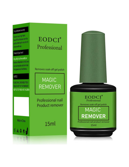 Removedor de Esmalte de Uñas Gel Profesional Eodci 15ml Removedor de Esmalte de Uñas Gel Profesional Eodci 15ml