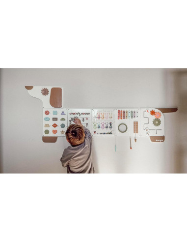 Panel de Actividad Sensorial Montessori Beright Perro 164x60cm