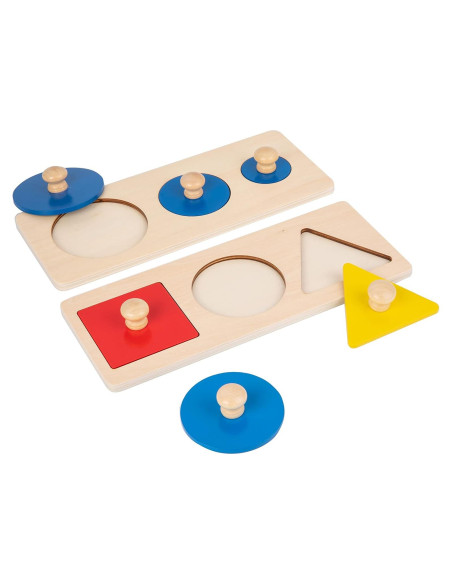 Rompecabezas Montessori de Formas y Colores - 29x12 cm Rompecabezas Montessori de Formas y Colores - 29x12 cm