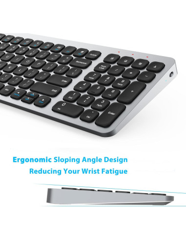 Combo Teclado y Ratón Inalámbrico LeadsaiL LX-008 Compacto