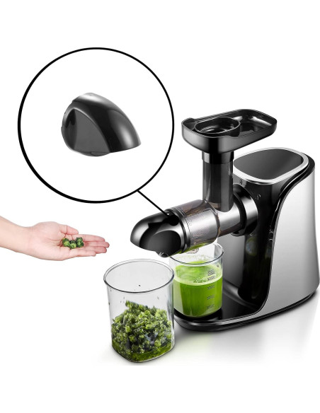 Tapa de Exprimidor Lento AMZCHEF 1501/3001, Negro Tapa de Exprimidor Lento AMZCHEF 1501/3001, Negro