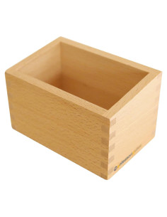 Caja de Madera Montessori para Números de Lijas 11.6x7.4cm