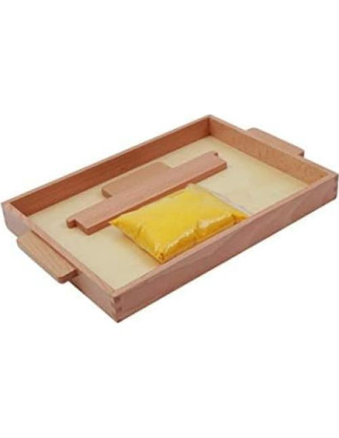 Bandeja de Arena Montessori Adena - Juguete Educativo 40x25 cm