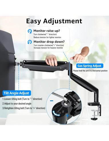 Soporte de Monitor MOUNTUP MU7007 para Pantallas 101.6 cm