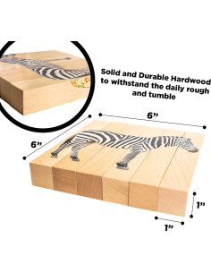 Paquete de Rompecabezas Montessori y Yo - Safari 4-en-1 2