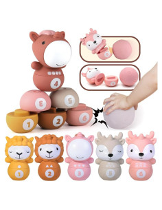 Juguete de Aprendizaje Nueplay Set de Bolos 6 Figuras Animales
