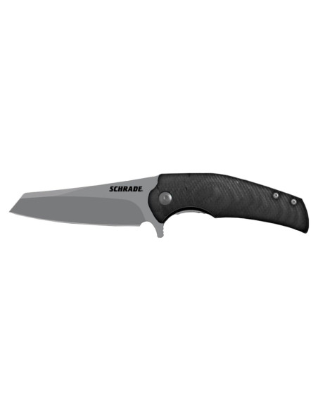 Cuchillo Plegable Schrade G10 19.1 cm Acero Inoxidable Negro Cuchillo Plegable Schrade G10 19.1 cm Acero Inoxidable Negro