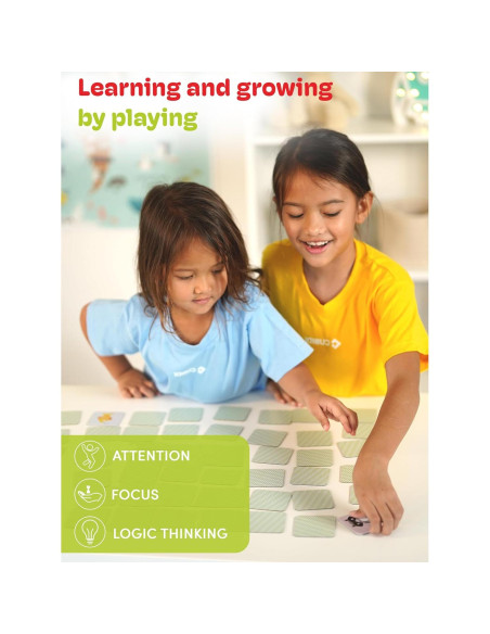 Juego de Memoria CUBIDI para Niños 2 a 4 Años - Juguete Educativo Juego de Memoria CUBIDI para Niños 2 a 4 Años - Juguete Educativo