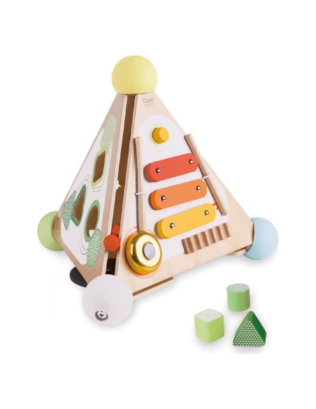 Caja de Actividades Pirámide Classic World - Juguete Educativo 1.2 kg Caja de Actividades Pirámide Classic World - Juguete Educativo 1.2 kg