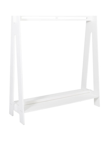 Armario Infantil Sweet Home From Wood Blanco con Estante y Barra