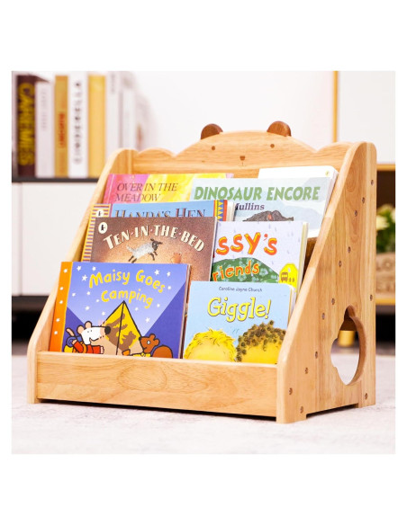 Estantería Montessori Woodtoe para Niños con Pizarra 6 Estantes Estantería Montessori Woodtoe para Niños con Pizarra 6 Estantes