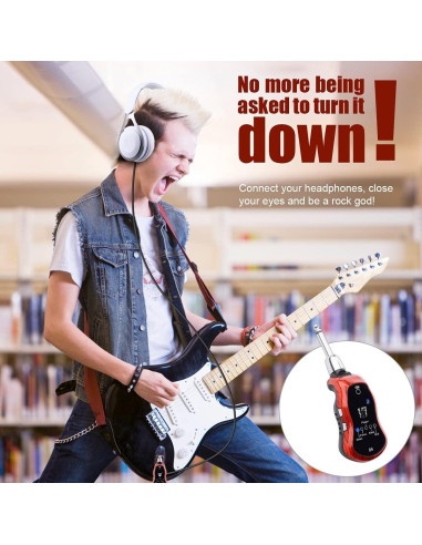Amplificador de auriculares KITHOUSE B6 para guitarra eléctrica
