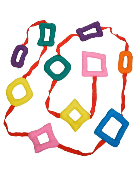 Cuerda de Caminata Excellerations para Niños - 4.42 m - Formas y Colores Cuerda de Caminata Excellerations para Niños - 4.42 m - Formas y Colores
