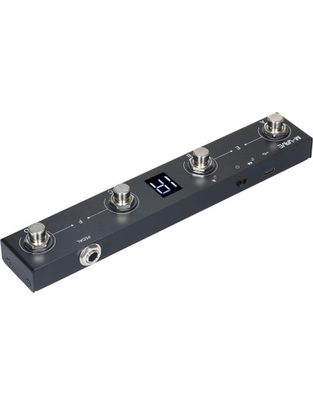 Controlador de Pedal MIDI Inalámbrico Btuty 4 Botones Recargable Controlador de Pedal MIDI Inalámbrico Btuty 4 Botones Recargable