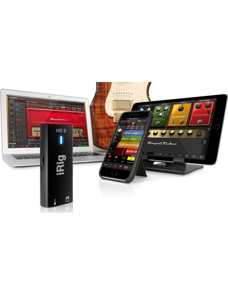 Interfaz de audio IK Multimedia iRig HD 2 para guitarra Interfaz de audio IK Multimedia iRig HD 2 para guitarra