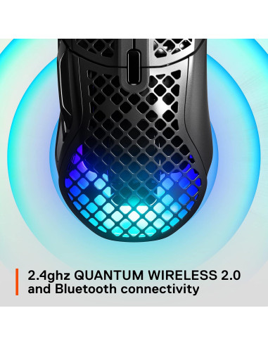 Ratón Gaming Inalámbrico SteelSeries Aerox 5 74g 9 Botones