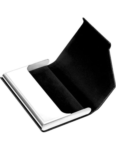 Portatarjetas de Negocios Padike Negro con Bloqueo RFID