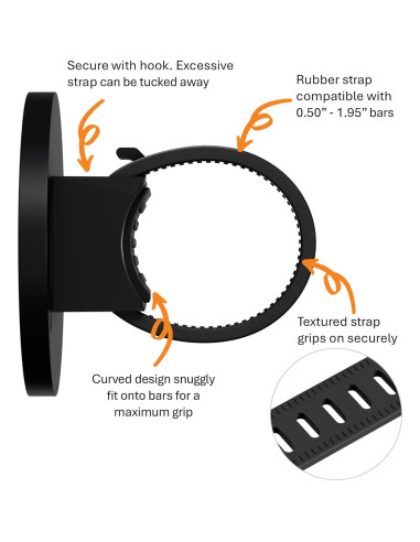 Soporte Magnético para Teléfono Cochecito Uppababy Nuna Bugaboo