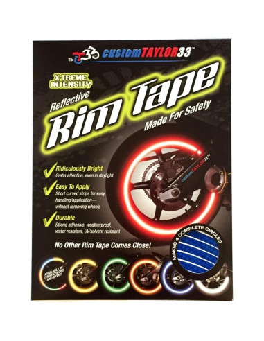 Cinta Reflectante de Seguridad customTAYLOR33 Azul 10"