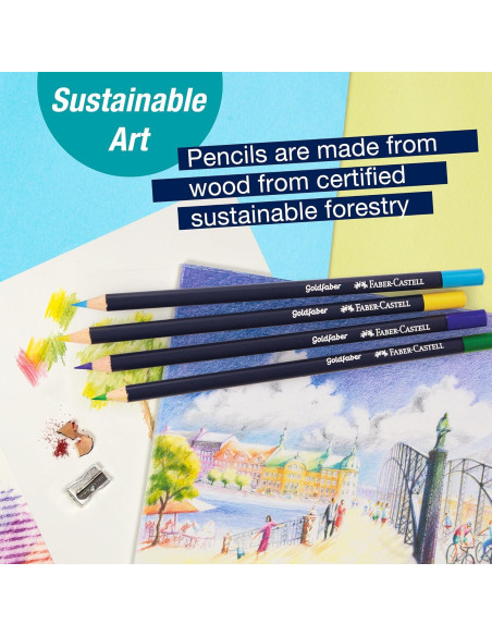 Set de Arte Faber-Castell Try It Box 26 Piezas para Dibujar Set de Arte Faber-Castell Try It Box 26 Piezas para Dibujar